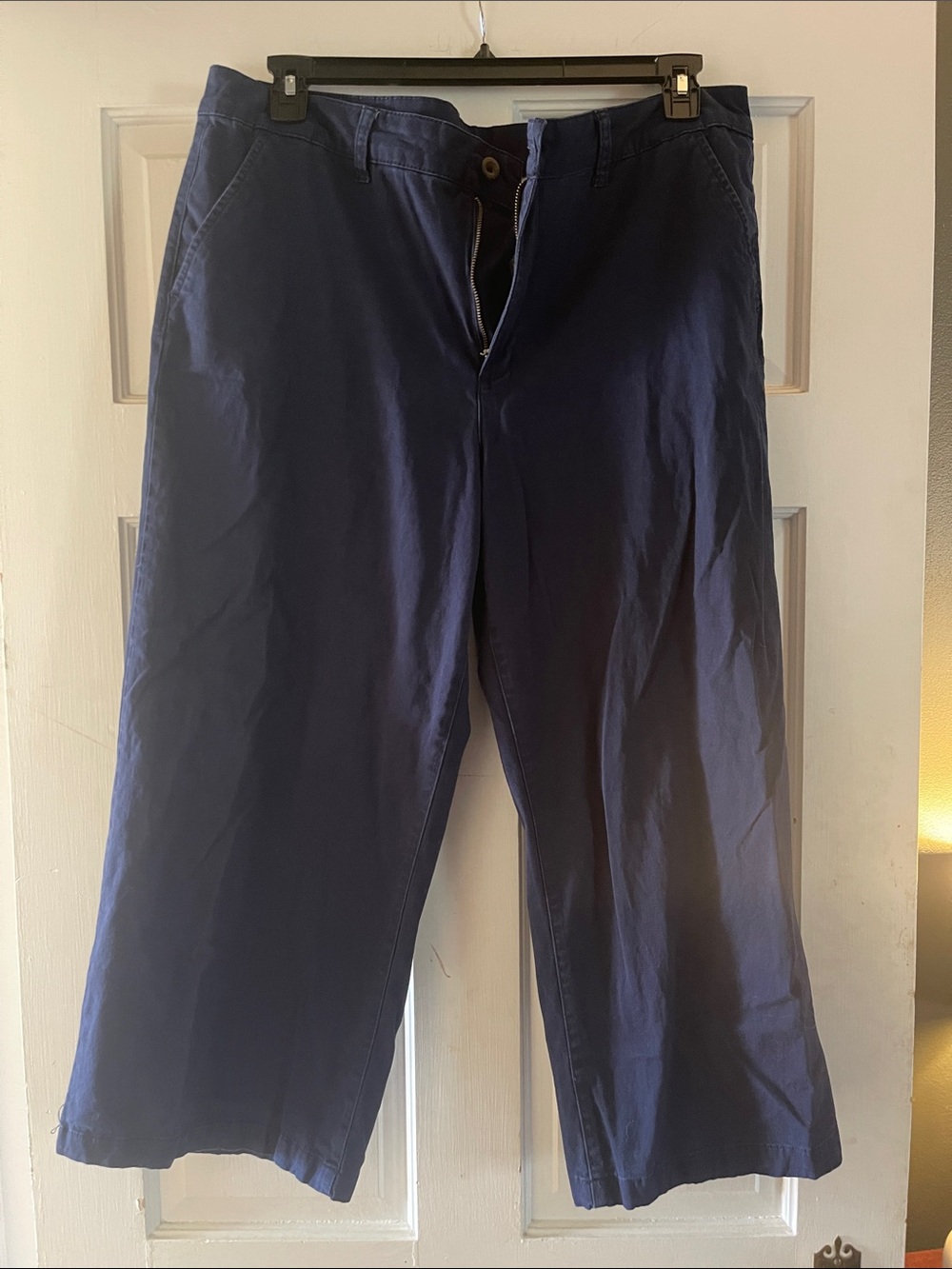 a.n.a Woman’s Navy Blue Chino Pants